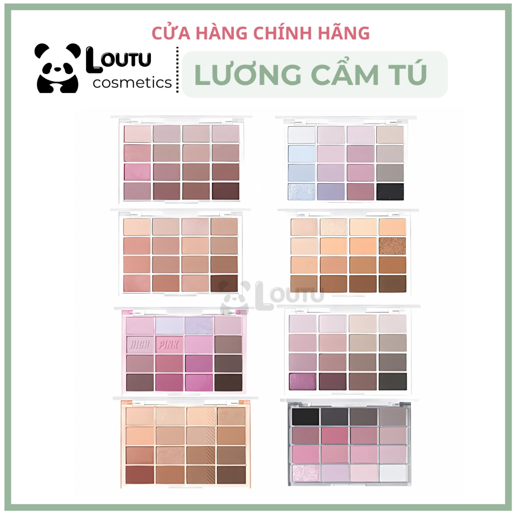 [𝐀𝐔𝐓𝐇𝐄𝐍𝐓𝐈𝐂-Loutu] Bảng Phấn Mắt WakeMake Soft Blurring