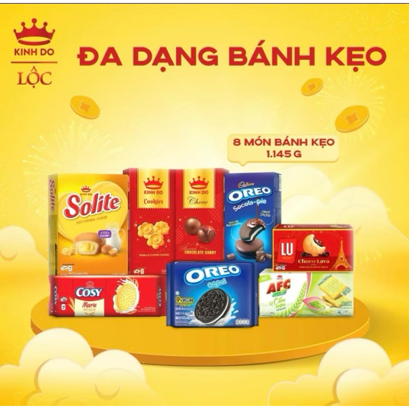 Combo Quà Chưng Tết Kinh Đô