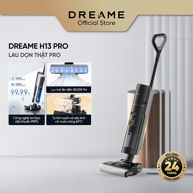 Máy hút bụi lau nhà thông minh Dreame H13 Pro