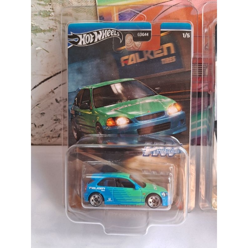 2024 HOT WHEELS HONDA CIVIC TYPE R EK9 FALKEN TIRES