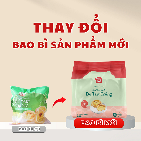 Combo Đế Bánh Tart Trứng (30 cái) và Kem Trứng Nhất Hương
