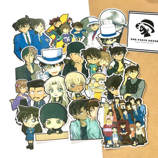 [Conan] Set 20 sticker trang trí dễ thương, miếng dán sổ tay - Sticker Anime Conan