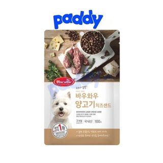 Bánh Thưởng Cho Chó Phô Mai Thịt Cừu BowWow 100g