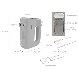 Máy Đánh Trứng Philips HR3705