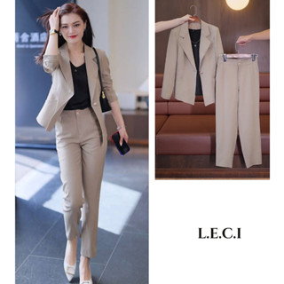  Bộ Vest Áo Tay Dài  Quần Dài Ống Đứng mang tới vẻ đẹp sang trọng trang nhã đầy ấn tượng PG015 