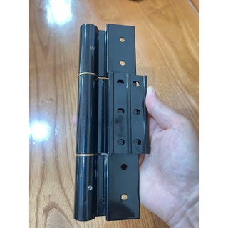 Bản lề 4D 20cm cánh khung và cánh cánh đệm nhựa, đệm đồng dùng cho nhôm xingfa