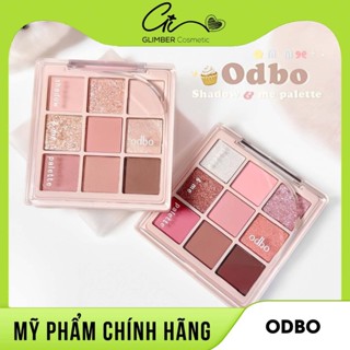 Bảng phấn mắt ODBO Shadow & Me Palette OD2014 9 Ô Phấn Cực Mịn Lên Màu Cực Xinh