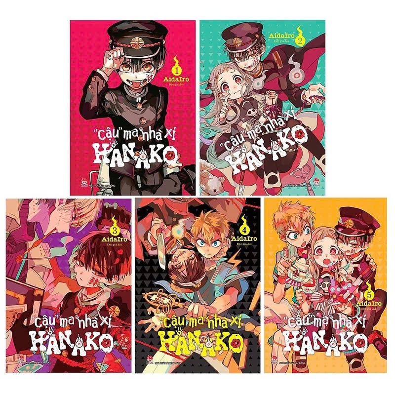 Truyện tranh - Cậu Ma Nhà Xí Hanako - Trọn bộ 23 tập - NXB Kim Đồng