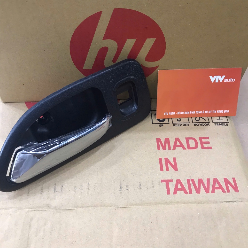 Tay Mở Trong Sau Trái (Mạ), 1 Lỗ, Ốp Sơn Đen Accord 94-97, 72665-SV4-013Z-A