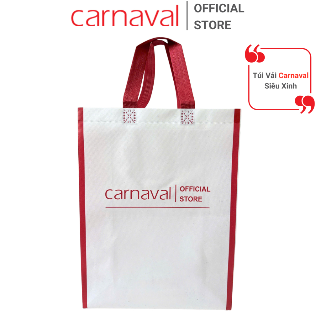 [Khuyến Mãi] Túi Vải Không Dệt Carnaval Siêu Xinh - Túi Đựng Thân Thiện Môi Trường, Đa Năng, Bền Đẹp