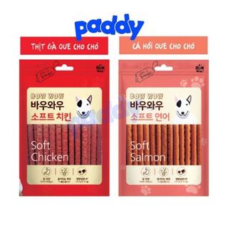 Bánh Thưởng Cho Chó Que Cá Hồi & Gà Bowwow Soft 150g