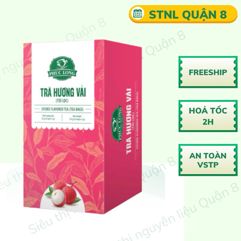 Trà Vải Phúc Long túi lọc (25 gói) 50g