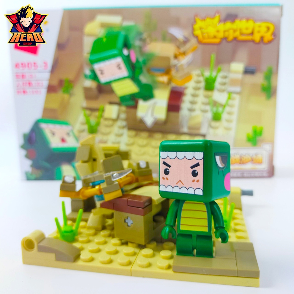 Bộ Lắp Ráp Mini World Các Nhân Vật Mini World