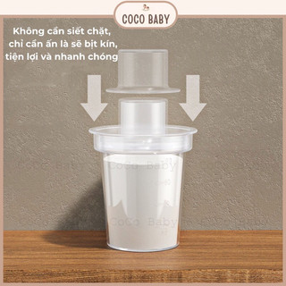 Cốc đựng sữa bột, hộp đựng sữa bột