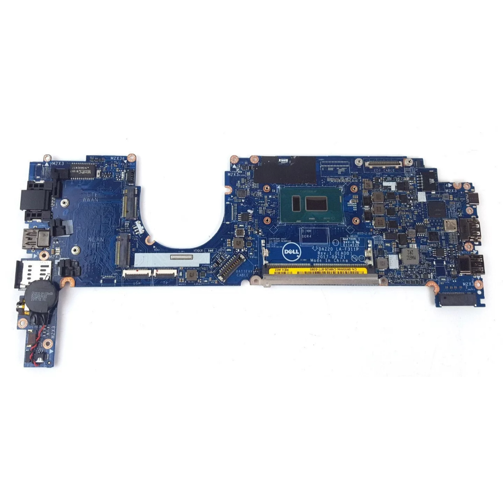 Main Dell Latitude 7290 7390 CPU i5-7300U LA-F312P