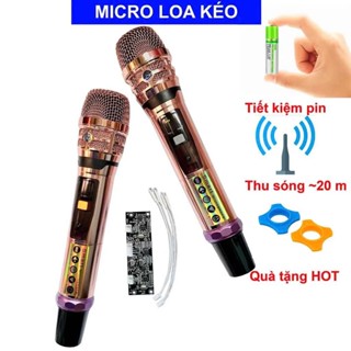 Micro Loa Kéo 2 Tay Micro Kèm Bo Mạch Mic UGX 21 hợp kim nhôm chống chày xước