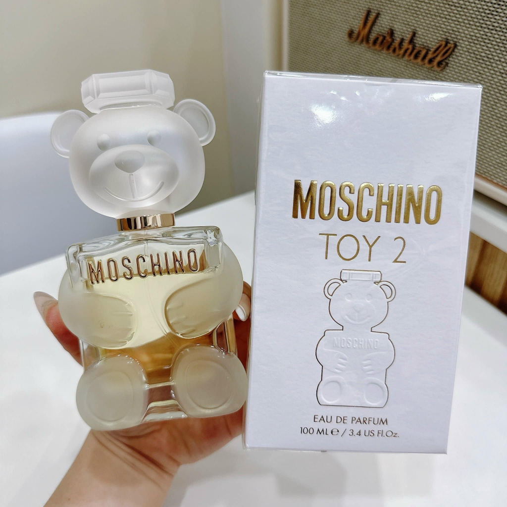 (Chính hãng) Nước Hoa Nữ Moschino Toy 2 EDP (Gấu Trắng)