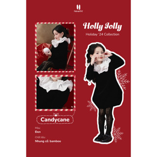    HEHEHIHI   - BST Thu Đông 2024 - Váy Candy Cane - V123 