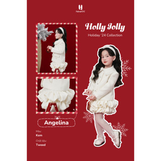    HEHEHIHI   - BST Thu Đông 2024 - Set áo + chân váy Angelina - V125 
