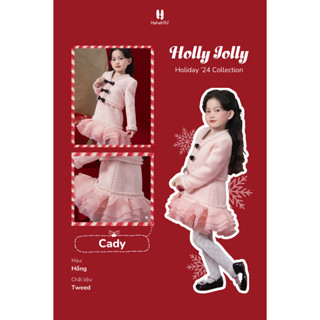    HEHEHIHI   - BST Thu Đông 2024 - Set áo + váy Cady - V126 