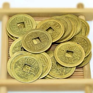 [GIÁ SẬP SÀN] Đồng xu cổ, đồng tiền xu cổ, xu ngũ đế phong thuỷ