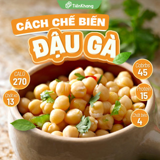 Đậu gà hữu cơ thuần chủng thực dưỡng - Gói 500 gram - Healthy, bổ sung đạm
