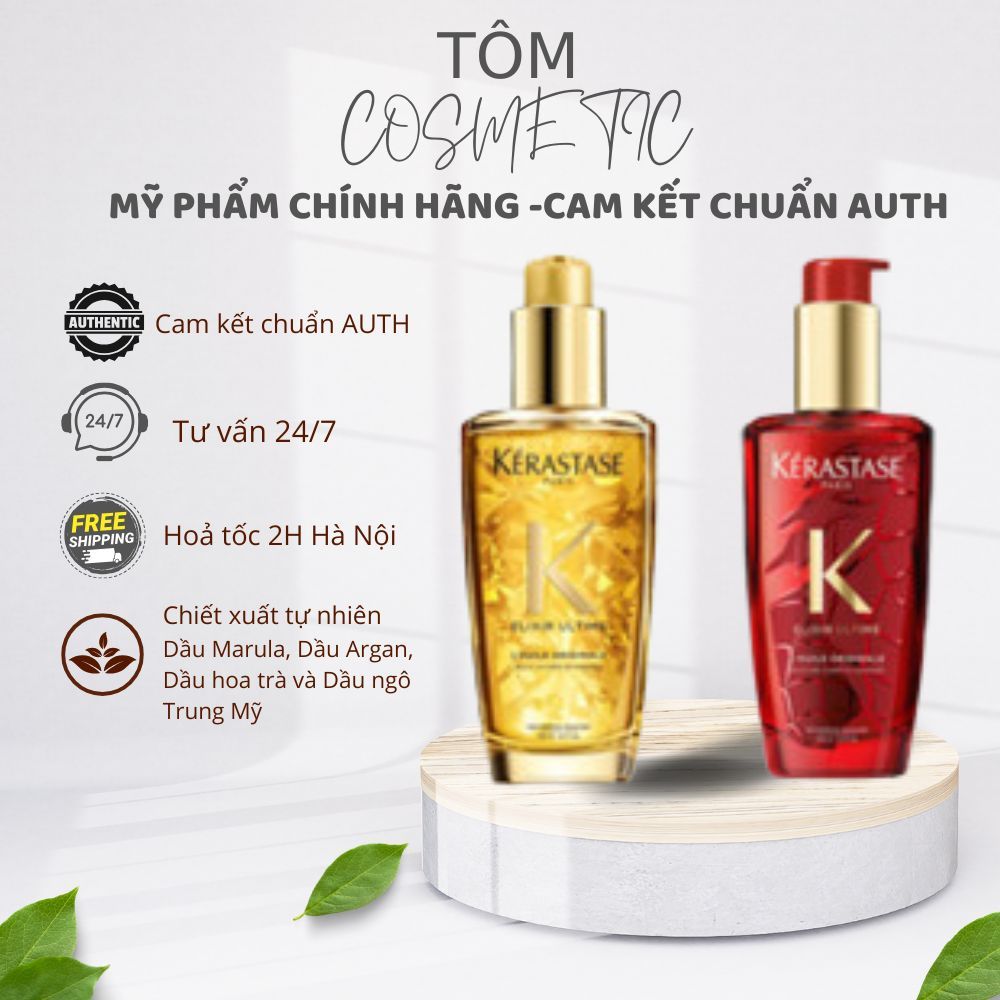 Dầu Dưỡng Tóc Kerastase Elixir Ultime 100ml/ 30ml