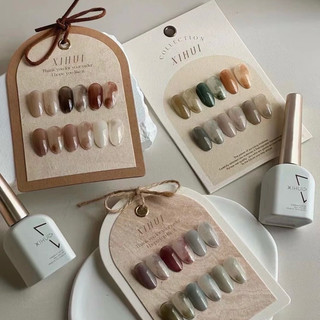 Set sơn thạch XIHUI 18 màu tone mùa thu siêu chất - Chính hãng cao cấp