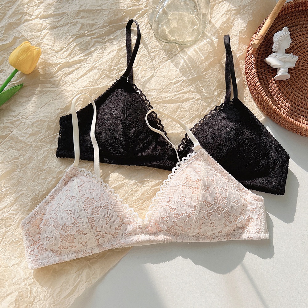 Áo Ngực Nữ cotton Phối Ren Không Gọng Thoải Mái Nhiều Màu, Áo Ngực Nữ Nâng Ngực Nhẹ Nhàng Mã ANM-55 | BigBuy360 - bigbuy360.vn