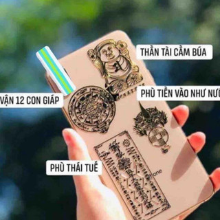 Miếng dán phong thủy Linh phù buôn mua may bán đắt