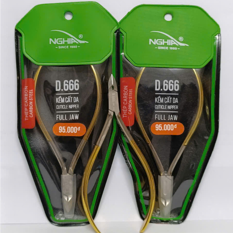 Kềm l​àm móng Kềm cắt da Kềm Nghĩa D666 | Kìm nhặt da D.666