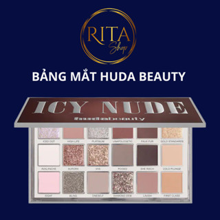  Bảng mắt Huda Beauty Icy Nude Eyeshadow Palette phiên bản giới hạn 