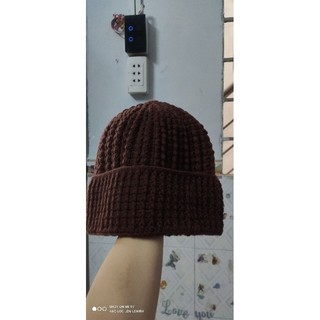 Nón len giữ ấm cao cấp của nhà sư 54cm