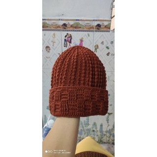 Nón len giữ ấm cao cấp của nhà sư 54cm