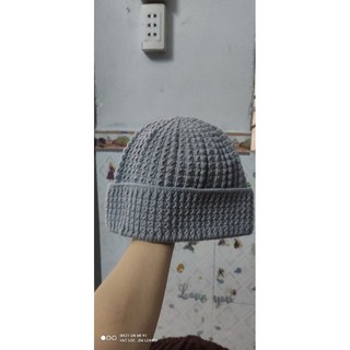 Nón len giữ ấm cao cấp của nhà sư 54cm