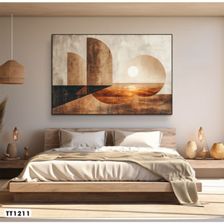 Tranh Treo Tường Canvas Trừu Tượng Hiện Đại – Phong Cách Tối Giản Sang Trọng - KT từ 60x90 (cm)