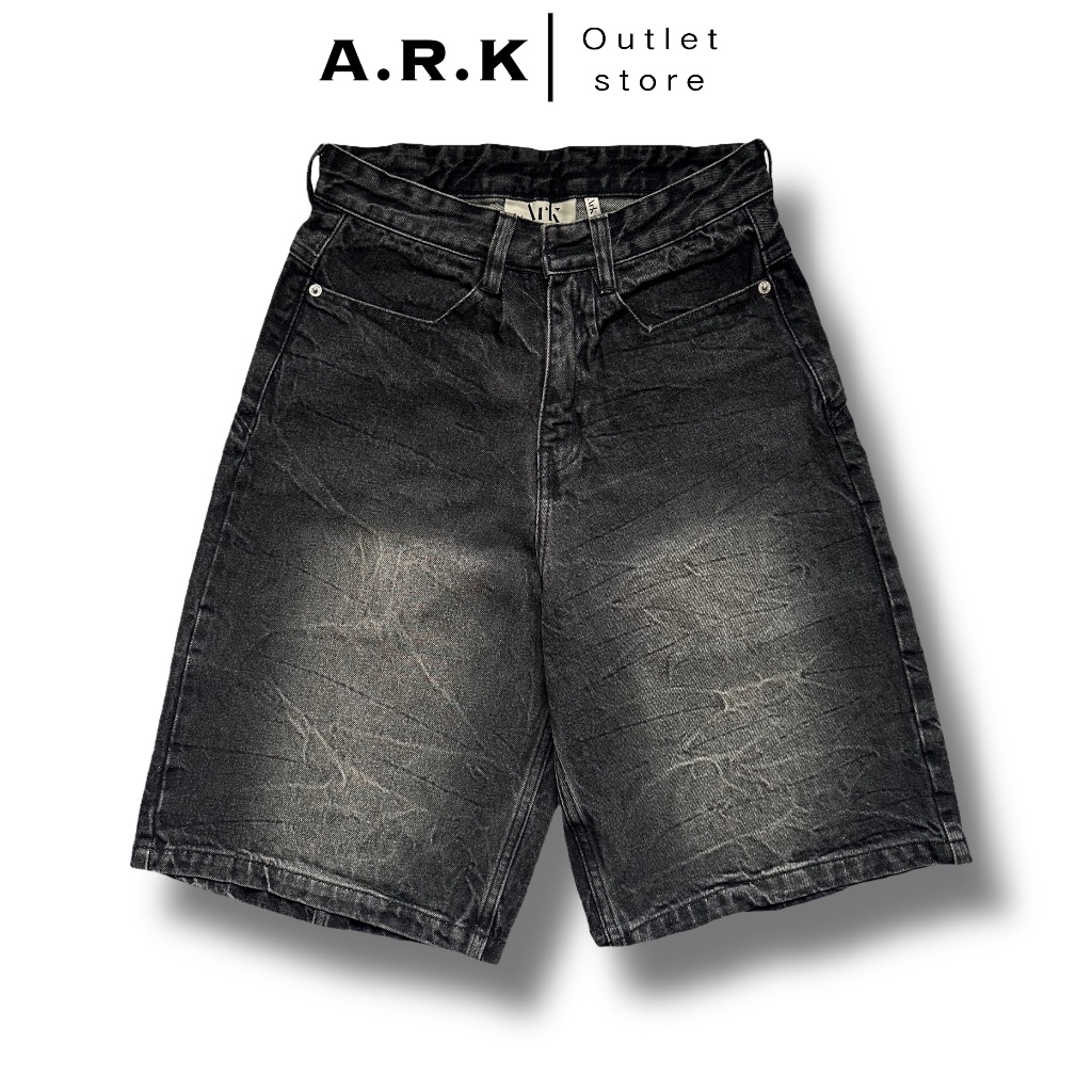 BAGGY JEAN SHORT M418 [A.R.K Outlet]