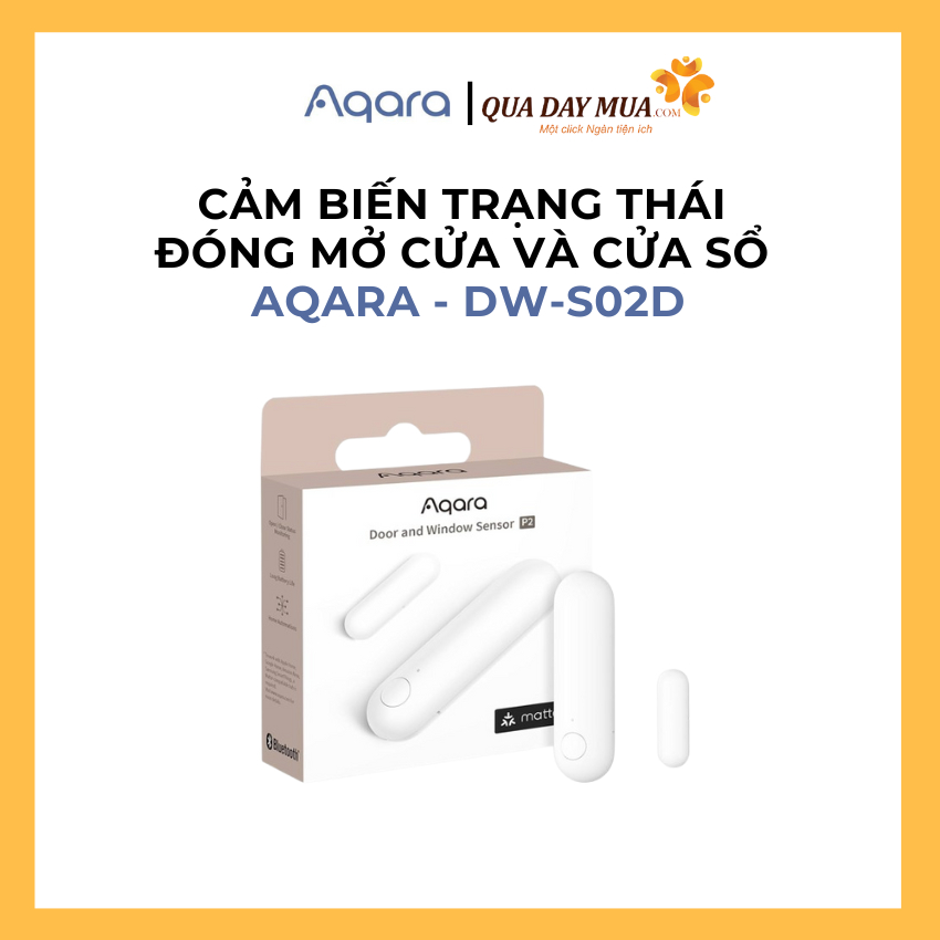 Cảm biến trạng thái đóng mở cửa & cửa sổ Aqara P2 (DW-S02D)