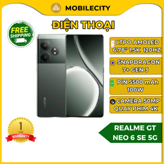 Điện thoại Realme GT Neo 6 SE 5G - Snapdragon 7+ Gen 3 (BHV 12 tháng) Giá rẻ - MobileCity