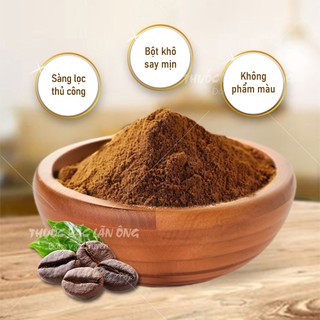 Bột cà phê 100g (Cafe tẩy da chết, dưỡng trắng da) - Thuốc Bắc Lãn Ông