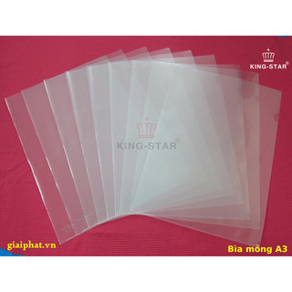 Bìa MỎNG A3 Kingstar (10 cái/xấp)
