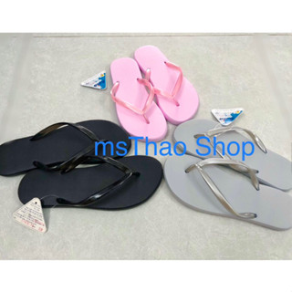  Dép kẹp dép tông lê nữ DWE71 màu đen hồng xám xốp siêu nhẹ Asia 