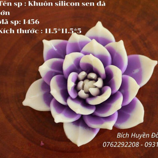 Khuôn silicon sen đá lớn 1456