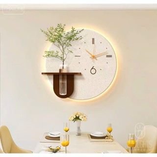 (Kèm phụ kiện) Tranh decor lọ hoa treo tường, đèn led dùng điều khiển, treo phòng khách, cửa hàng, decor theo yêu thích
