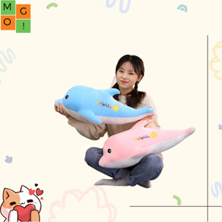 Gấu Bông MGO! Gấu Bông Teddy Hình Cá Heo, Thú Nhồi Bông Hình Cá Heo Dolphin Siêu Đáng Yêu