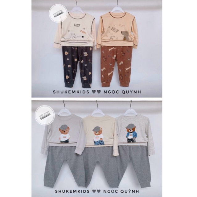 Ualarogo. Sale 50% Bộ dài peptit mềm cho bé trai gái