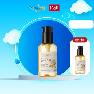 Dầu tẩy trang hoa hồng Cocoon 140ml - Làm sạch sâu lớp trang điểm, bụi bẩn và dầu thừa