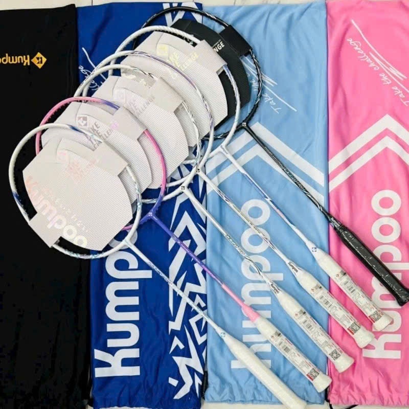 Vợt Kumpo K520 Pro Chính Hãng ,Tặng Kèm Túi Cuốn Cán