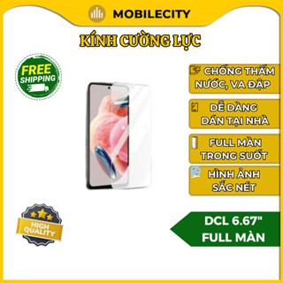 Combo 3 Kính Cường Lực Full Màn 6.67 Inch - Phù Hợp Nhiều Điện Thoại -  Dễ Dán
