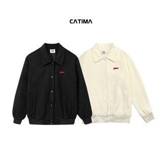  Áo Khoác VARSITY Basic CATIMA AV28 - Dạ Kép Dầy Dặn - Bo Tay Co Giãn Unisex 